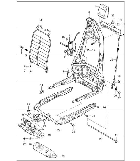 Diagram 817-40 Porsche Carrera GT (2003-2006) 