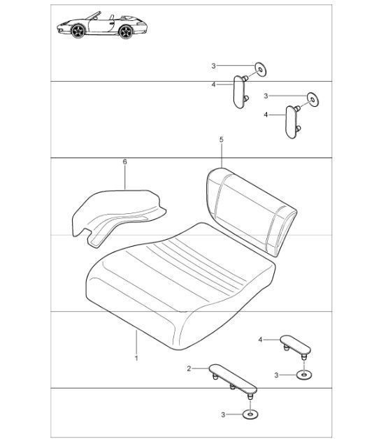 Diagram 817-85 Porsche Taycan (9J1) MK2 2024>> 
