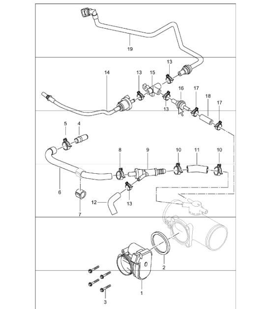 Diagram 107-00 Porsche 992 Carrera 4S 3.0L 