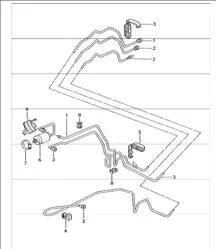 fuel system rear 996 TURBO 2001-05