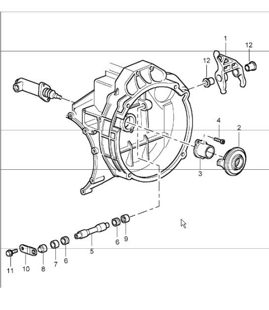 Diagram 301-05 Porsche Cayenne 3.2L V6 2003>> Transmission