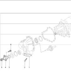 tiptronic all-wheel driving mechanism 996 TURBO TIPTRONIC A96.50 2001-05 tiptronic all-wheel driving mechanism 996 TURBO TIPTRONIC A96.50 2001-05