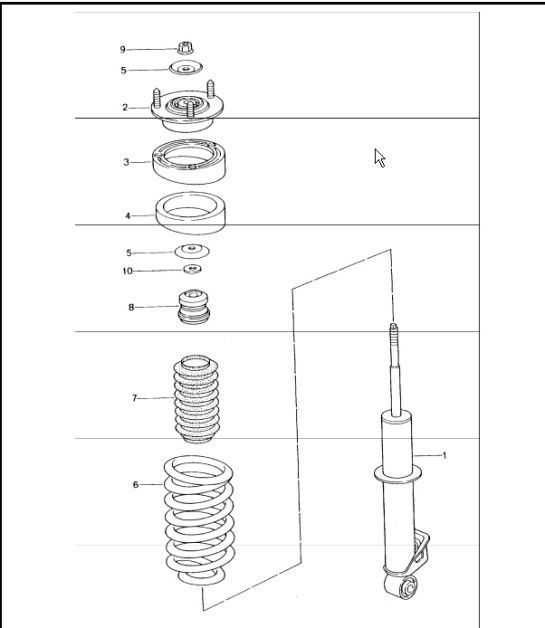Diagram 502-00 Porsche Taycan (9J1) MK1 2020-2024 