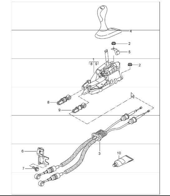 Diagram 701-00 Porsche Cayenne 9YB 2023>> 