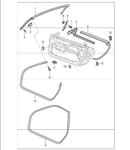 Diagram 804-10 Porsche Taycan (9J1) MK1 2020-2024 