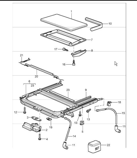 Diagram 811-00 Porsche Taycan (9J1) MK2 2024>> 