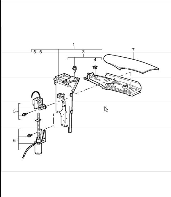 Diagram 811-11 Porsche Cayenne Turbo S 4.5L 2006>> Body