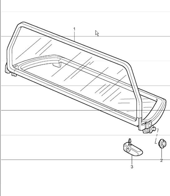 Diagram 811-14 Porsche 911 1975-1977 3.0L 涡轮增压（930）  车身