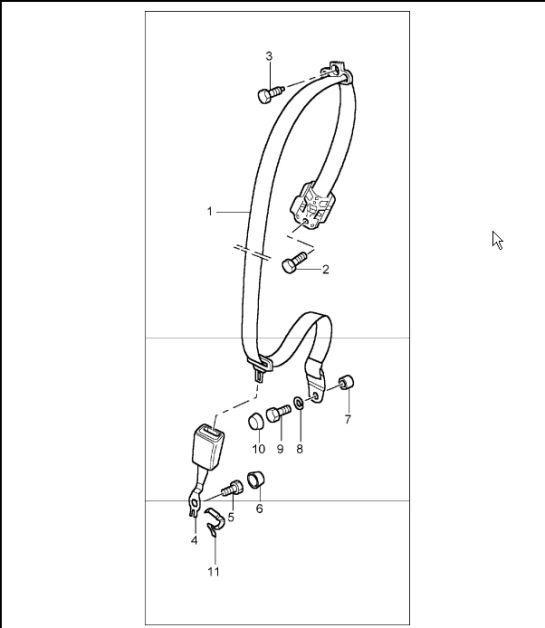 Diagram 812-05 Porsche 997 MKII Turbo 2009>> Body