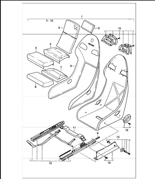 Diagram 817-90 Porsche Cayenne 92A (958) 2010-2017 Body