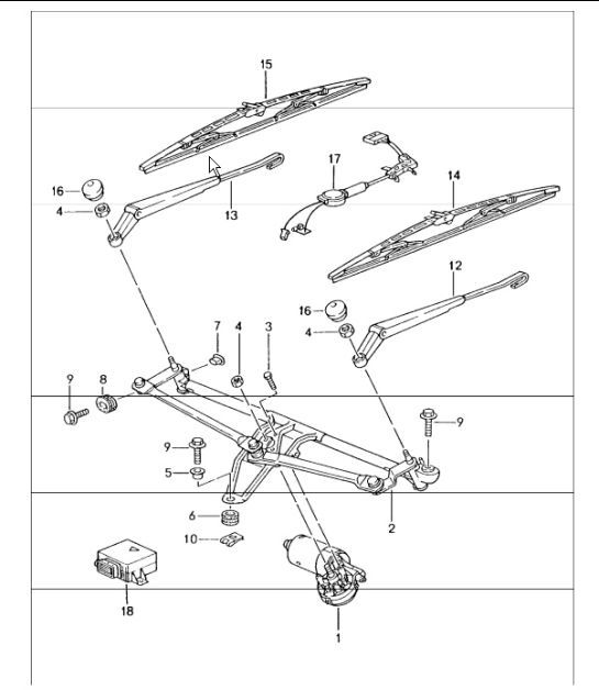 Diagram 904-00 Porsche Panamera 2.9L V6 