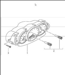instruments complete IX45/X71 for 996 TURBO  2001-05