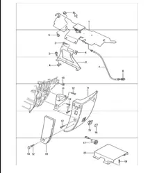 preparation for telephone M618 for 996 TURBO 2001-05