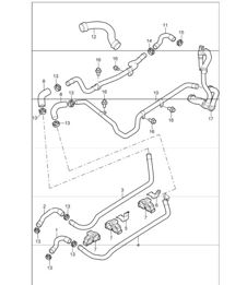 lines heating I480 (6-speed manual transmission) for 997.1 M96.05 3.6L COUPE / CABRIO and 997.1 M97.01 3.8L COUPE S / CABRIO S 2005-08 lines heating I480 (6-speed manual transmission) for 997.1 M96.05 3.6L COUPE / CABRIO and 997.1 M97.01 3.8L COUPE S / CABRIO S 2005-08