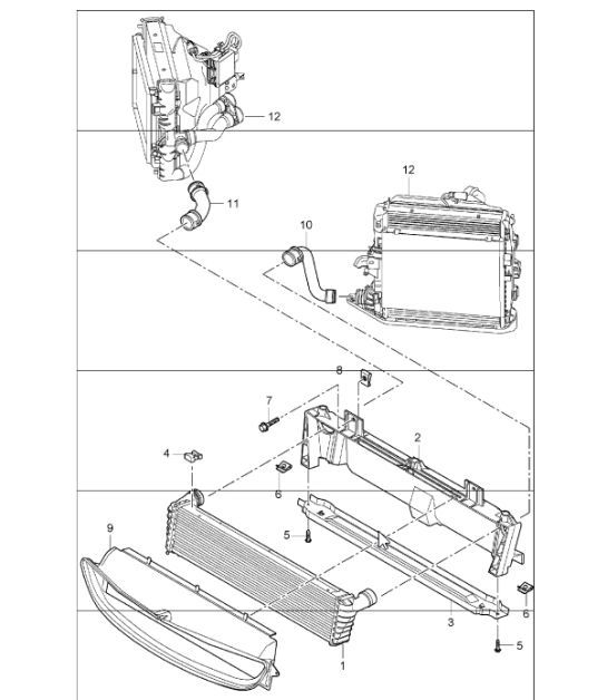 Diagram 105-17 Porsche 911 1978-1989 3.3L Turbo (930) Engine
