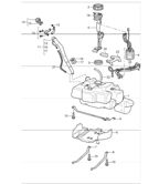 Fuel System, Exhaust System 997 (911) MK1 2005-2008