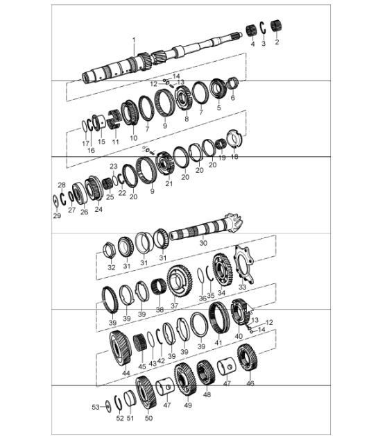 Diagram 303-03 Porsche Taycan (9J1) MK1 2020-2024 