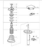 Front Axle, Steering  997 (911) MK1 2005-2008