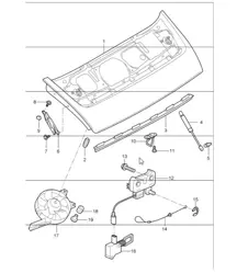 lid rear 997.1 2005-08