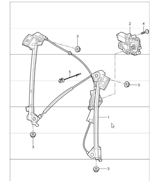 Diagram 804-30 Porsche Cayenne S/GTS 4.8L 2007>> Body
