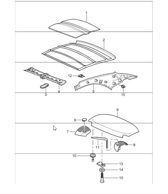 Diagram 811-17 Porsche 944 Turbo S 2.5L 8V 1988>> 