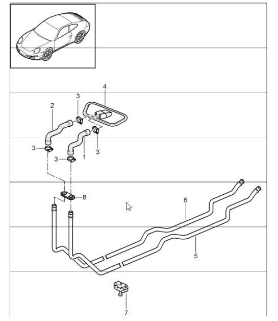 Diagram 813-00 Porsche Boxster 718 (982) 2017>> Body