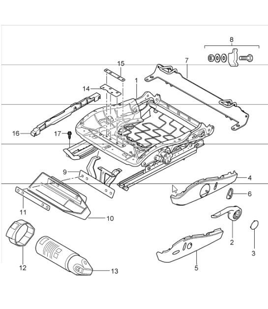 Diagram 817-23 Porsche Cayenne V6 3.0L Petrol 353Hp 
