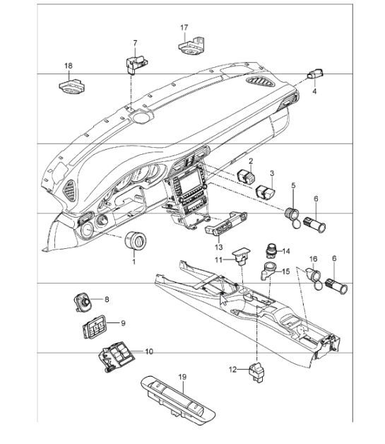 Diagram 903-05 Porsche Cayenne Turbo S E-Hybrid V8 4.0L 550 CV 