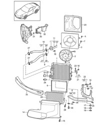 Raffreddamento ad acqua - 3 - (A101,A102) 997.2 Carrera 3.6L / 3.8L 2009-12 Raffreddamento ad acqua - 3 - (A101,A102) 997.2 Carrera 3.6L / 3.8L 2009-12