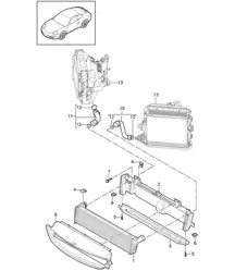 Radiatore Centro (PR:183) 997.2 Carrera 2009-12