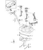 Fuel System, Exhaust System 997 (911) MK2 2009-2012