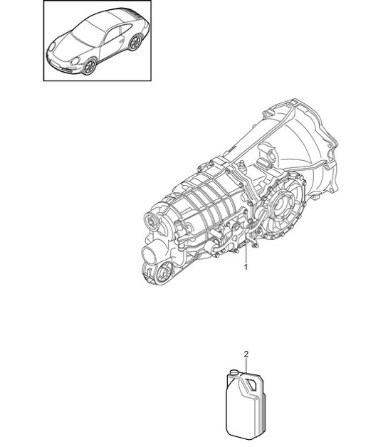 Diagram 302-000 Porsche Cayenne V6 3.0L Petrol 340Hp 