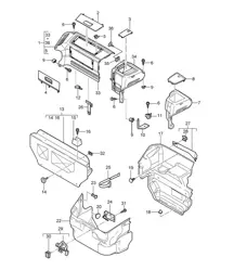 Vano bagagli 997.2 Carrera 2 2009>>