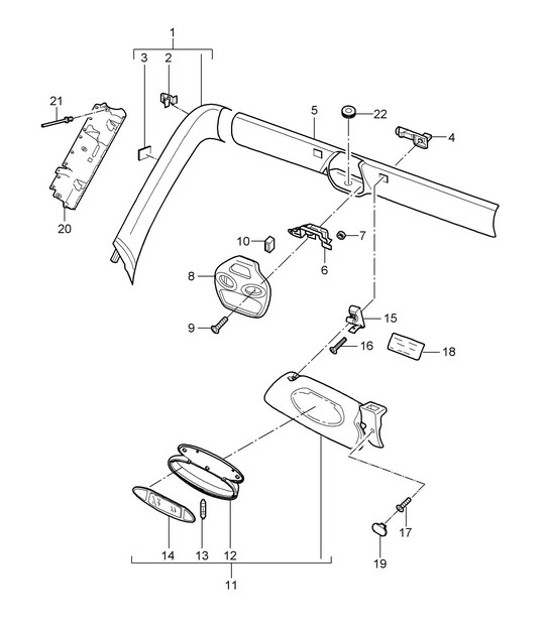 Diagram 807-009 Porsche Taycan (9J1) MK2 2024>> 