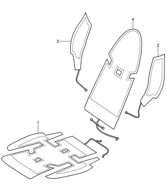 Diagram 817-018 Porsche Cayman S 3.4L 987C 2005-08 Body