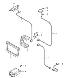 Préparation / Système de navigation - Japon, PR: 675 - 997.2 Carrera 2009-12