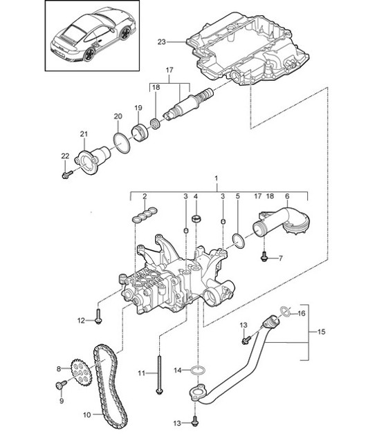 Diagram 104-000 Porsche Macan（95B）MK2 2019-2021 