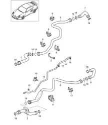 Wasserkühlung 1 - 9770 - 997.2 GT2 RS 3.6L 2010-11