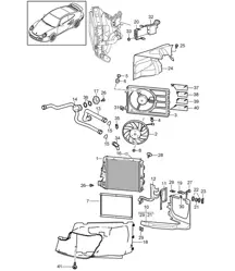 Wasserkühlung 3 – A170 – 997.2 Turbo 3,8 l 2010–13