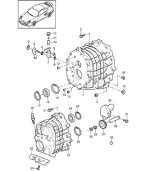 Getriebegehäuse / Getriebedeckel - G9788 - 997.2 GT2 RS 2011