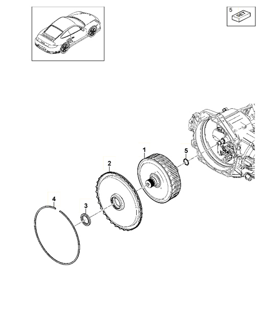 Diagram 320-010 Porsche Cayenne 92A (958) 2010-2017 Transmission