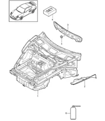 Front end 997.2 Turbo / GT2 RS 2010-13