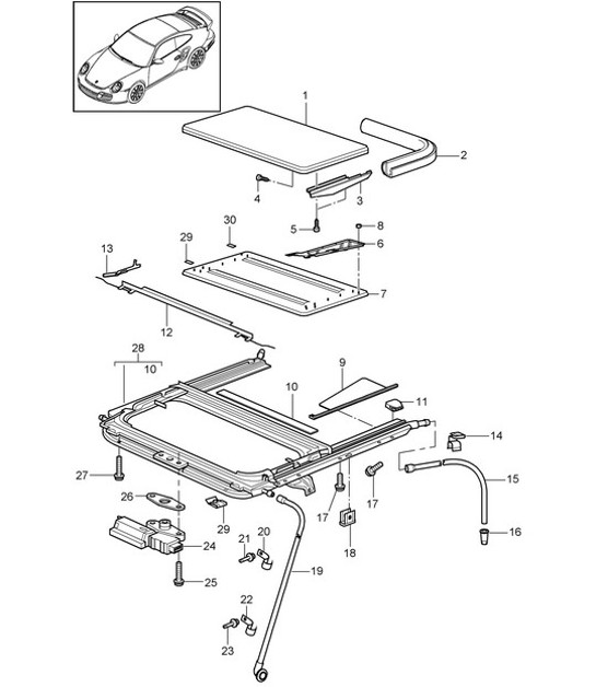 Diagram 811-000 Porsche Taycan (9J1) MK2 2024>> 