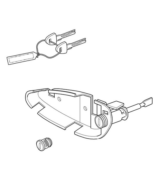 Diagram 898-000 Porsche 992 Carrera 4 Cabriolet 3.0L 