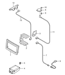 Preparación / Sistema de navegación - Japón, PR:675 - 997.2 Turbo / GT2 RS 2010-13