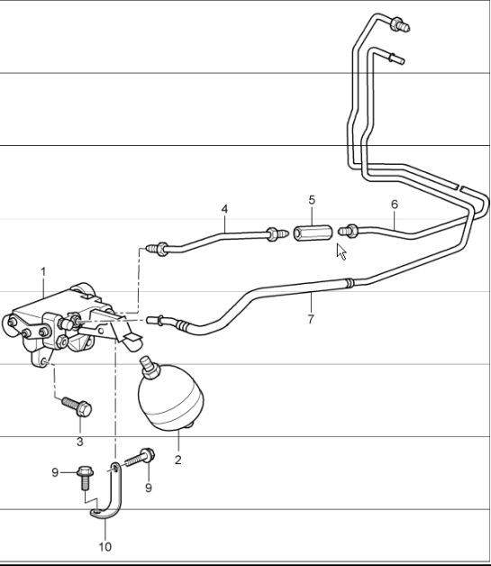 Diagram 702-09 Porsche 992 GT3 RS 4.0L 