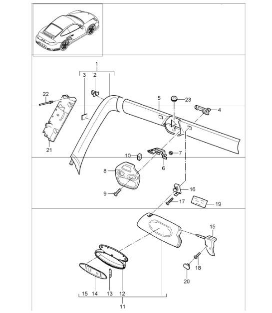 Diagram 807-09 Porsche Macan (95B) MK3 2022>> 