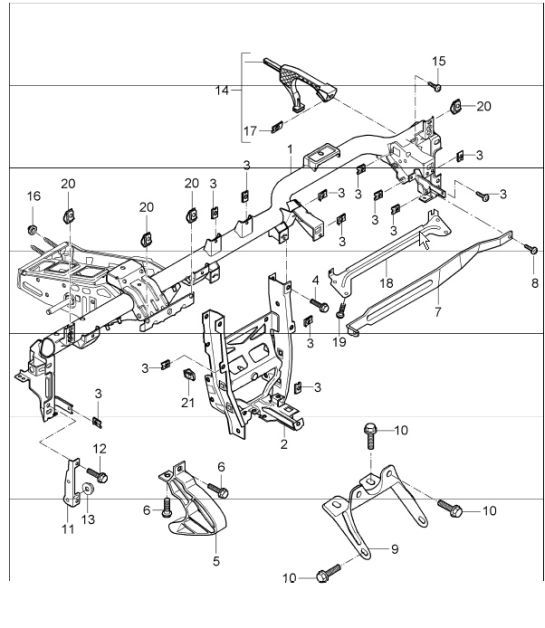 Diagram 809-04 Porsche 997 GT2 2007>> Body