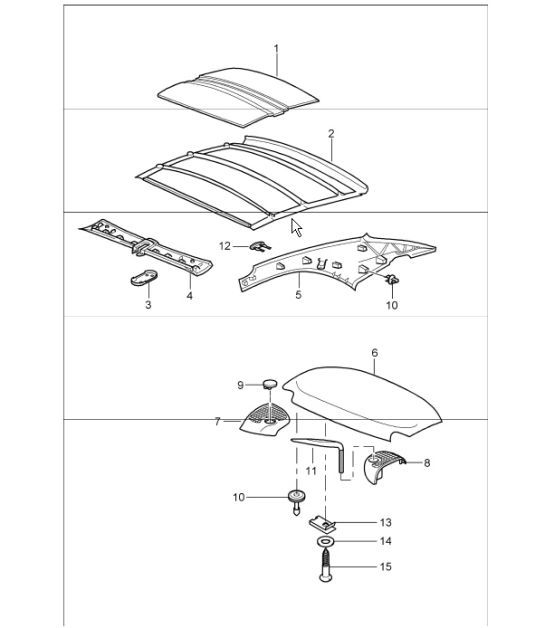 Diagram 811-17 Porsche Taycan (9J1) MK2 2024>> 