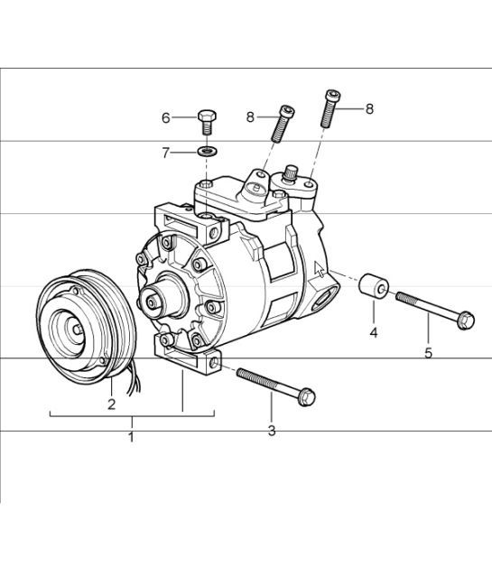 Diagram 813-15 Porsche Taycan (9J1) MK1 2020-2024 